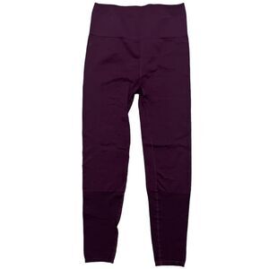 Fabletics High Waisted Seamless Legging with Mesh Perforated Calf Detail